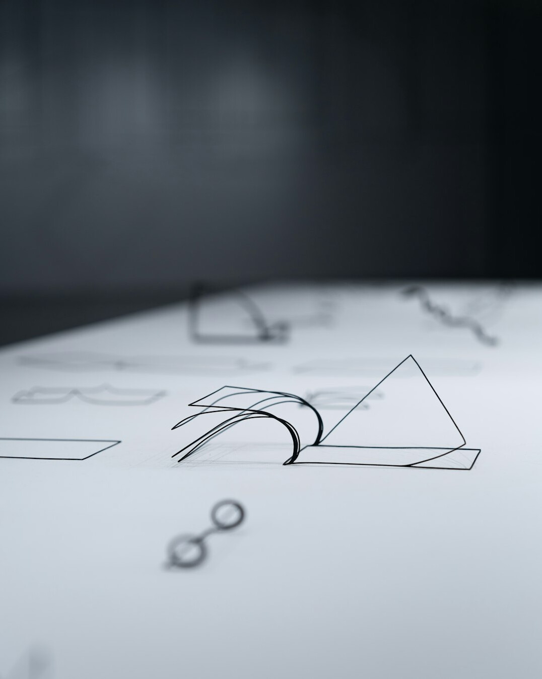 survey charts on paper