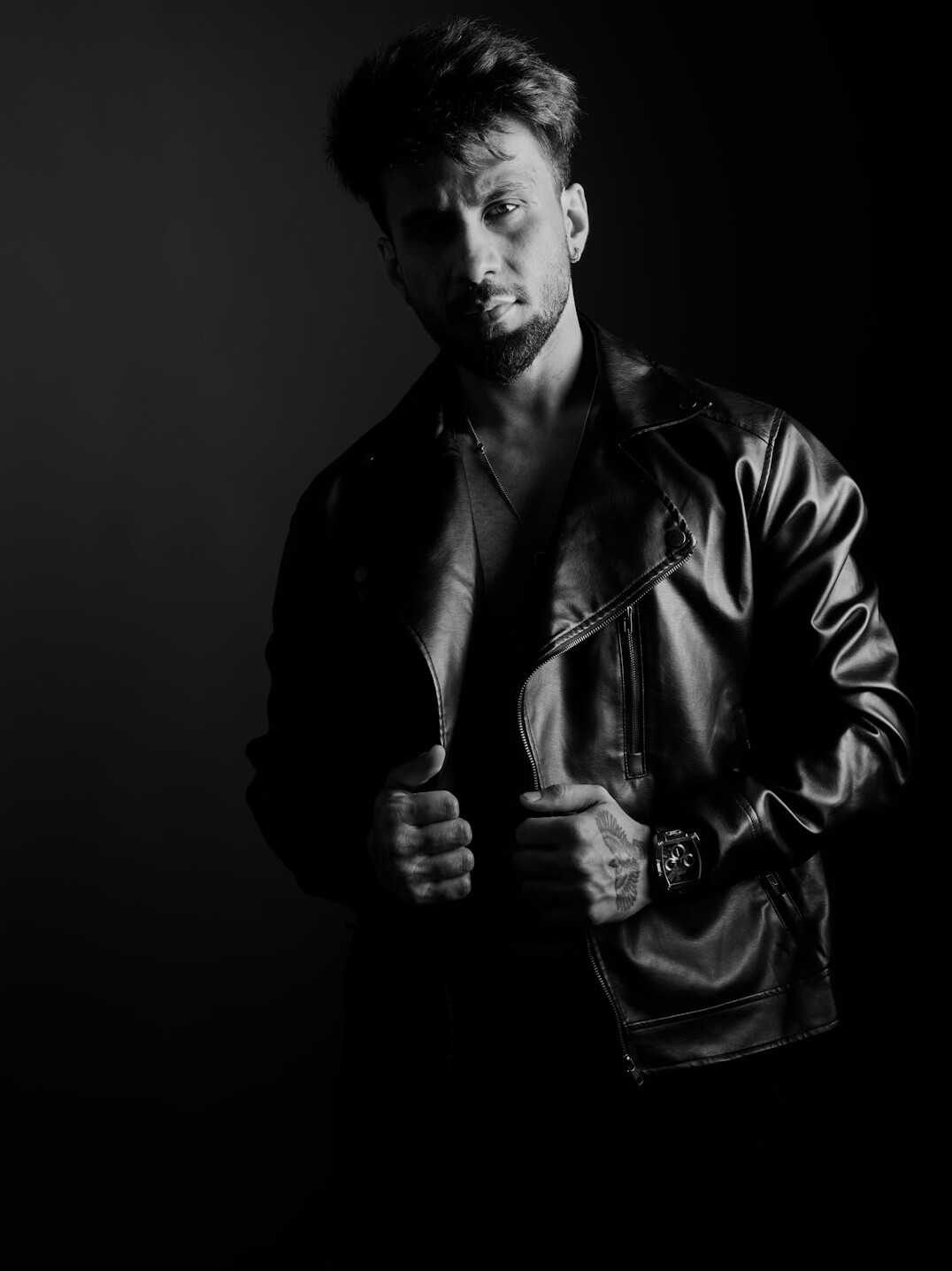 Studio portrait of a German man, methodology lead